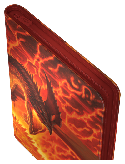 MTG Tarkir Dragonstorm: Zipfolio 360 9 Pocket - Magmatic Hellkite