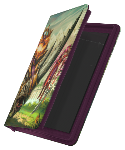 MTG Tarkir Dragonstorm: Zipfolio 360 9 Pocket - Skirmish Rhino