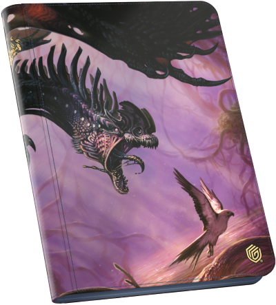 MTG Tarkir Dragonstorm: Zipfolio 360 9 Pocket - Feral Deathgorger