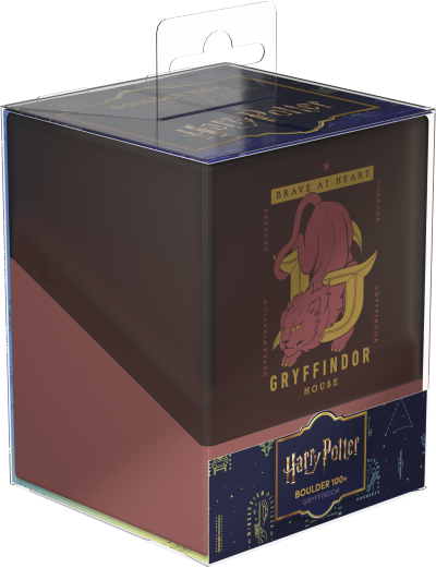 Harry Potter: Boulder 100+ Deck Case – Gryffindor