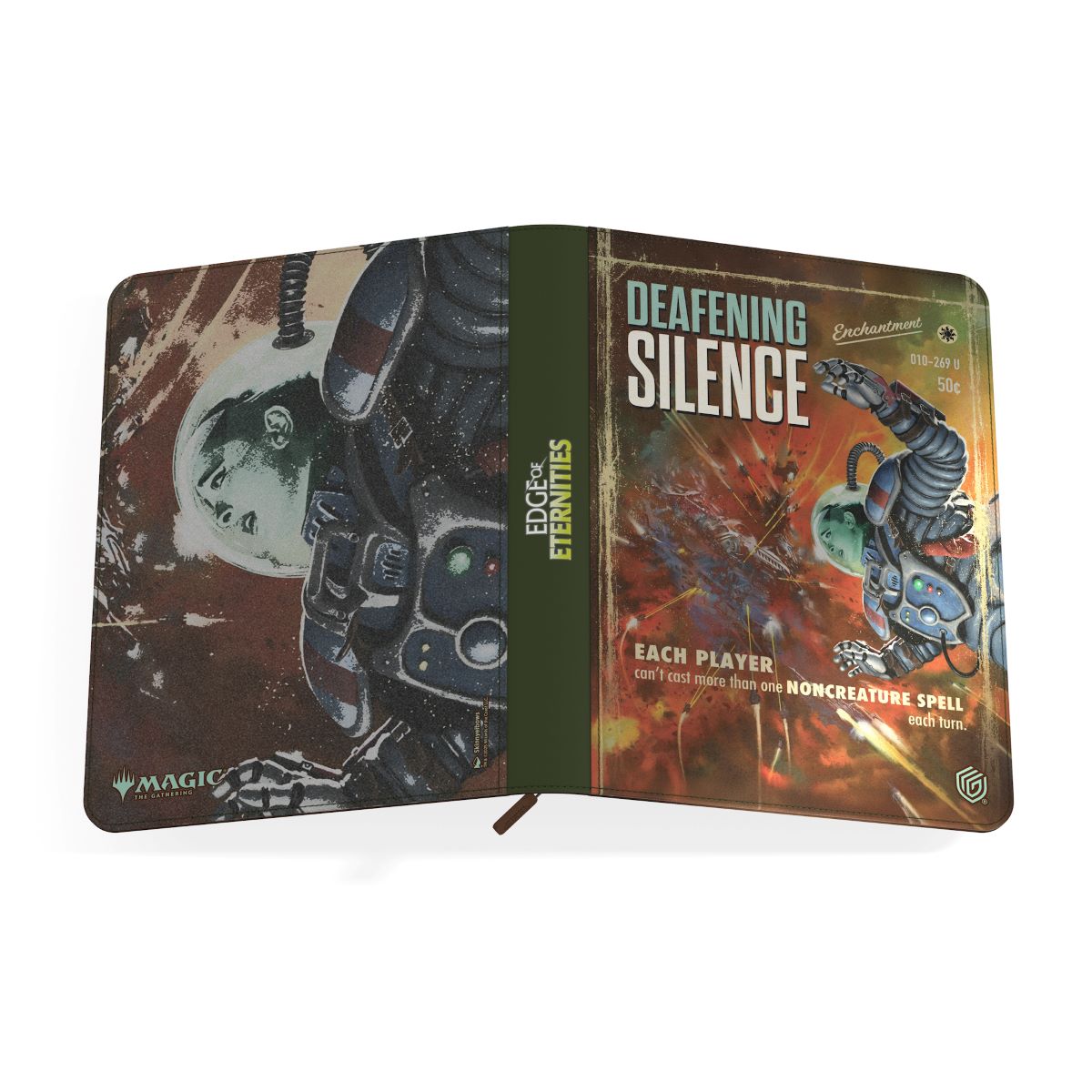 MTG Edge Of Eternities: Zipfolio 360 9 Pocket - Deafening Silence