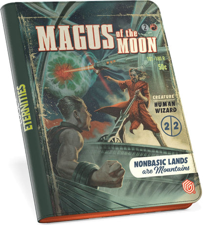 MTG Edge Of Eternities: Zipfolio 360 9 Pocket - Magus Of The Moon