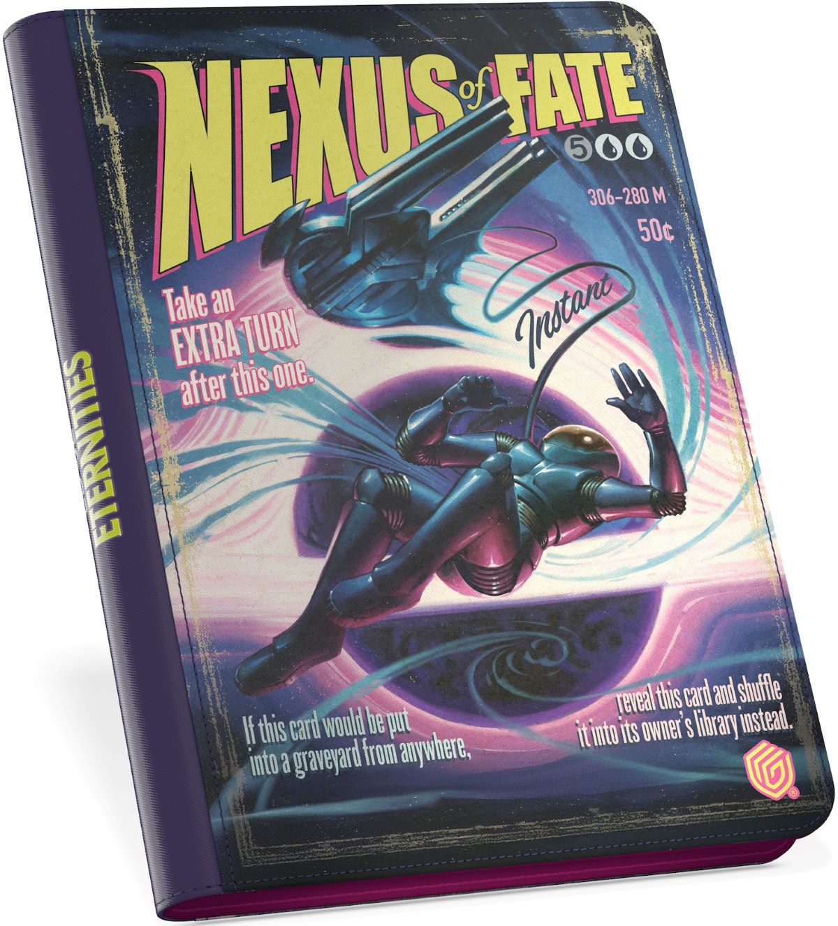 MTG Edge Of Eternities: Zipfolio 360 9 Pocket - Nexus Of Fate