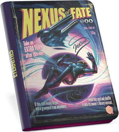 MTG Edge Of Eternities: Zipfolio 360 9 Pocket - Nexus Of Fate