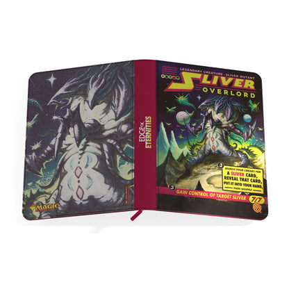MTG Edge Of Eternities: Zipfolio 360 9 Pocket - Sliver Overlord