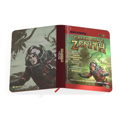 MTG Edge Of Eternities: Zipfolio 360 9 Pocket - Green Sun's Zenith
