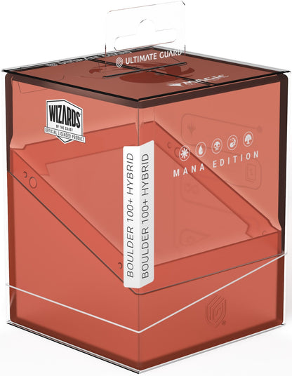 Ultimate Guard: Boulder 100+ Deck Case - Mana Edition Mountain