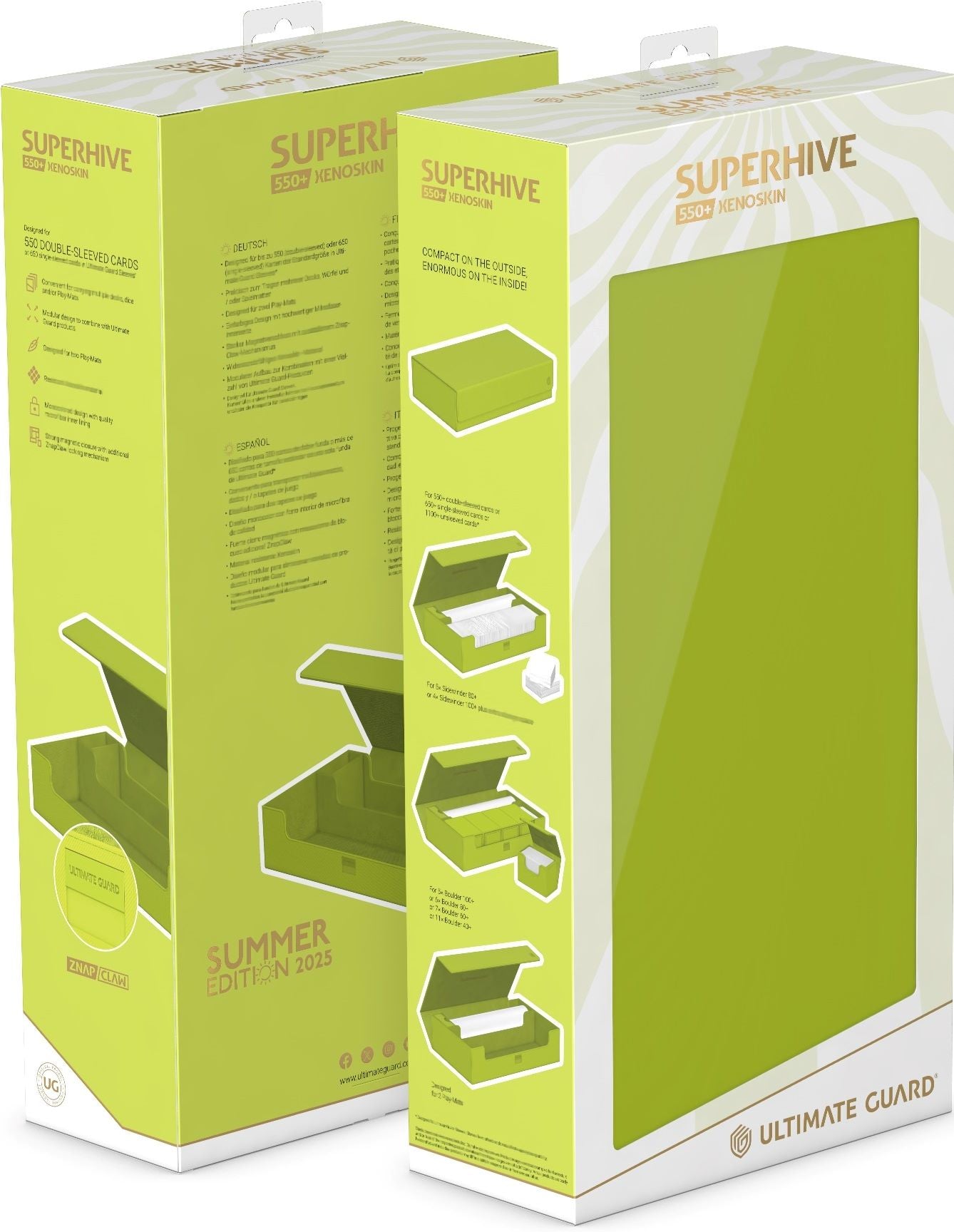 Ultimate Guard: Superhive 550+ - Summer Edition Lime
