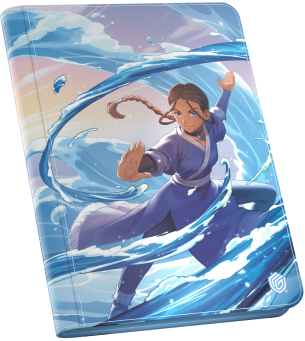 MTG Avatar The Last Airbender: Zipfolio 360 9 Pocket - Katara