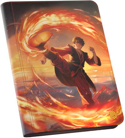 MTG Avatar The Last Airbender: Zipfolio 360 9 Pocket - Zuko