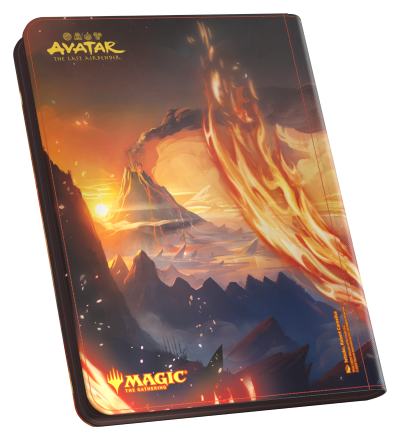 MTG Avatar The Last Airbender: Zipfolio 360 9 Pocket - Zuko