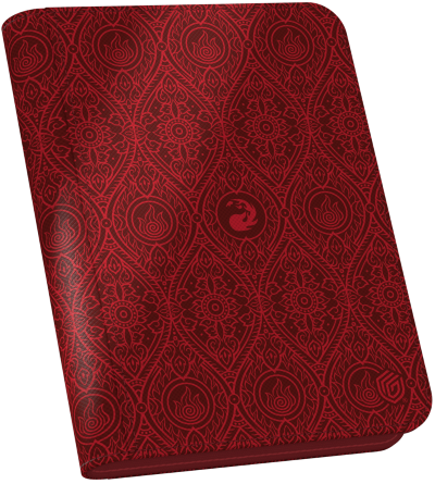 MTG Avatar The Last Airbender: Zipfolio 160+ - Mana Symbol Red