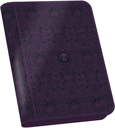 MTG Avatar The Last Airbender: Zipfolio 160+ - Mana Symbol Black