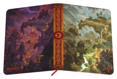 MTG Lorwyn Eclipsed: Zipfolio 360 9 Pocket - Mountain