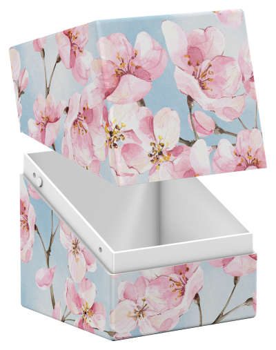 Ultimate Guard: Boulder 100+ Deck Case - Floral Cherry Blossom