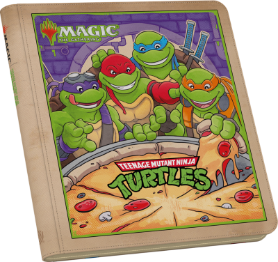 MTG Teenage Mutant Ninja Turtles: Zipfolio 480 24-Pocket - Pizza Box