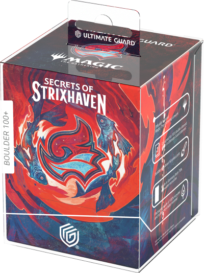 MTG Secrets Of Strixhaven: Boulder 100+ Deck Case – Prismari