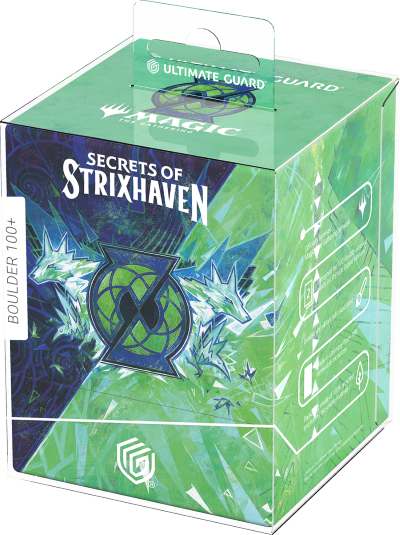 MTG Secrets Of Strixhaven: Boulder 100+ Deck Case – Quandrix