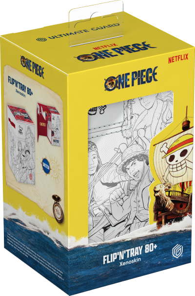 One Piece: Flip N Tray Deck Case 80+ - Sketch