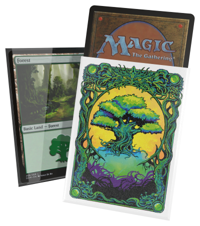 Ultimate Guard: Art Sleeves 100 Count - MTG Mana Token Forest
