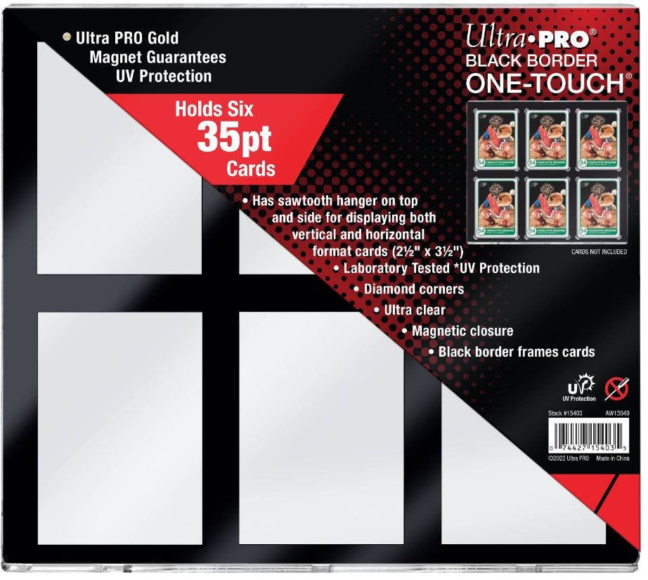 Ultra Pro: One-Touch Magnetic 6-Card Holder - 35pt