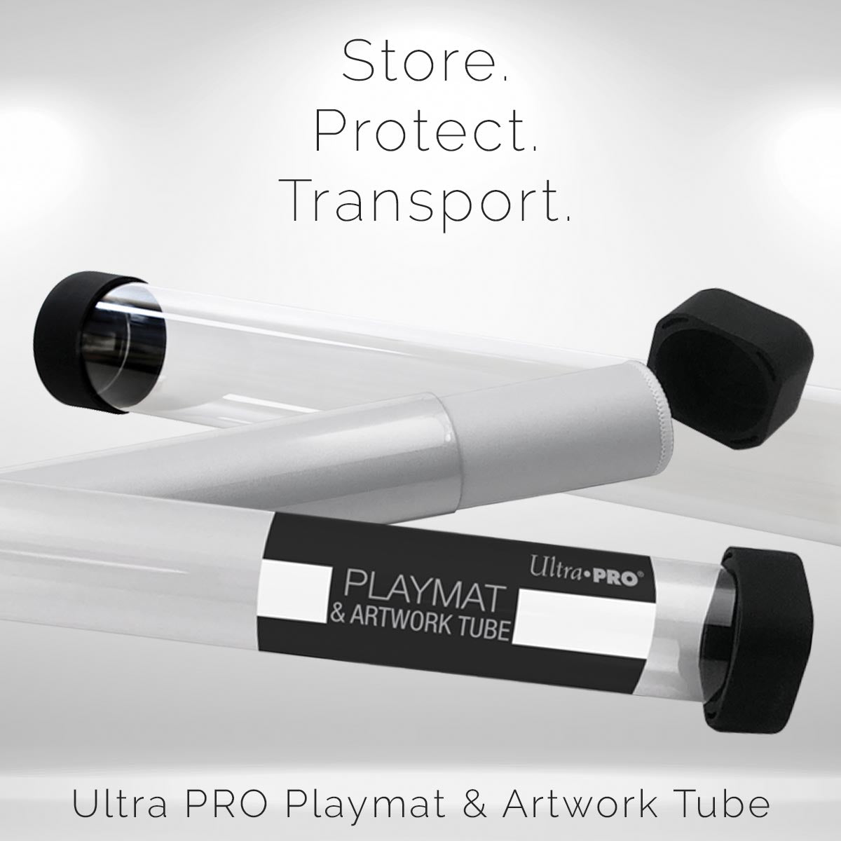 Ultra Pro: Playmat & Artwork Tube - Clear