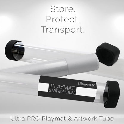 Ultra Pro: Playmat & Artwork Tube - Clear