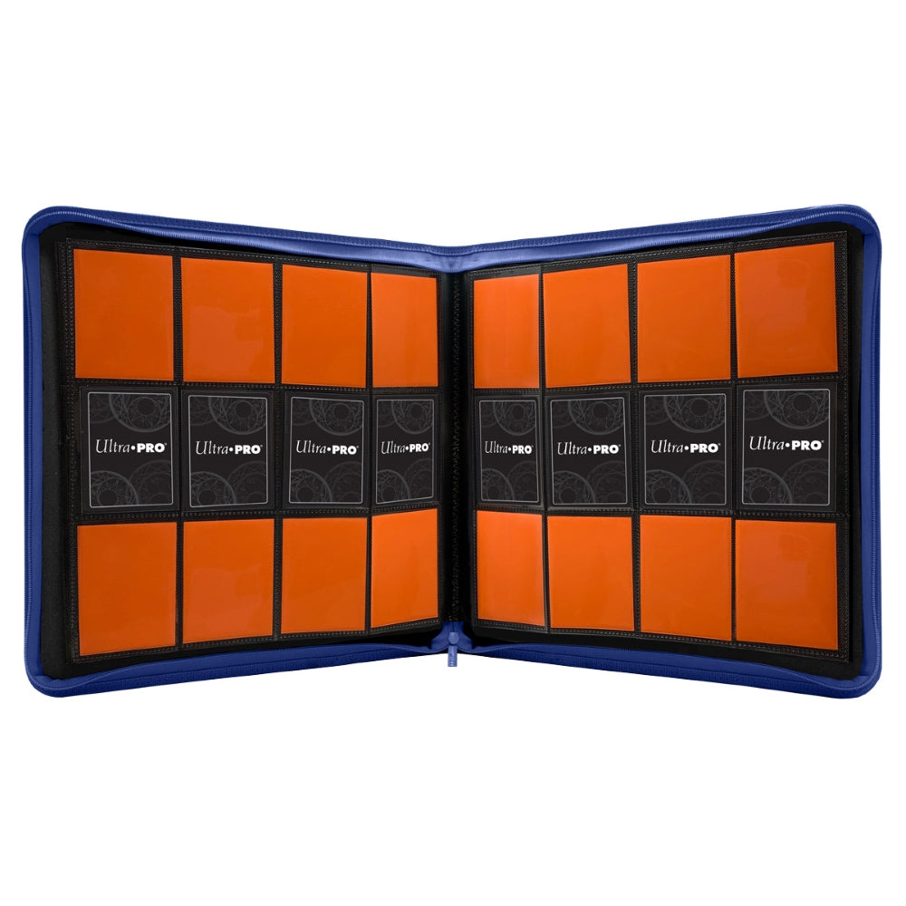 Ultra Pro: Vivid 12 Pocket Zippered PRO Binder - Blue