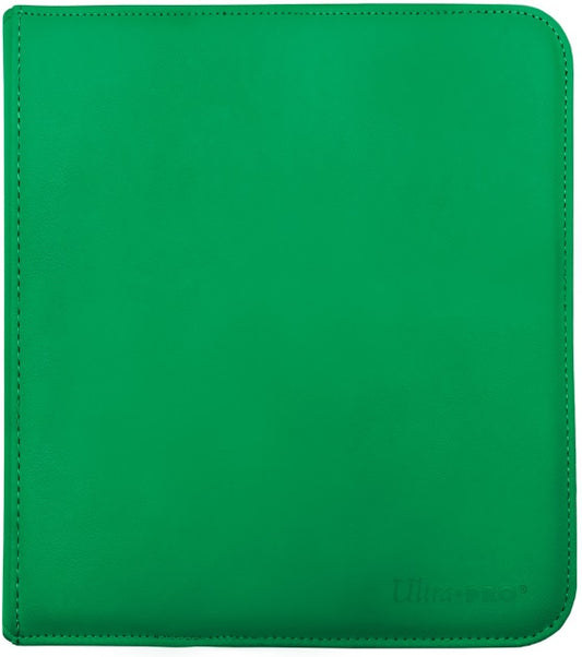 Ultra Pro: Vivid 12 Pocket Zippered PRO Binder - Green