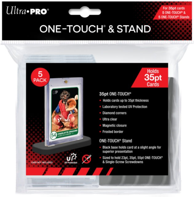 Ultra Pro: One-Touch & Stand - 35 Pt 5 Pack