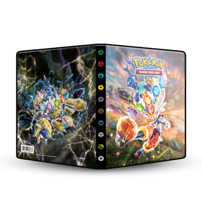 Pokémon: 4 Pocket Portfolio - Scarlet & Violet Stellar Crown