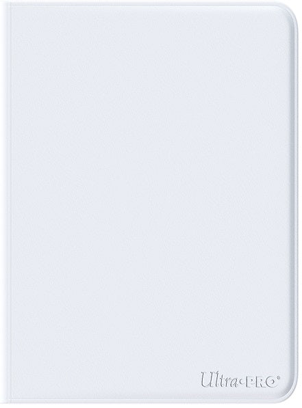 Ultra Pro: Vivid 12 Pocket Zippered PRO Binder - White
