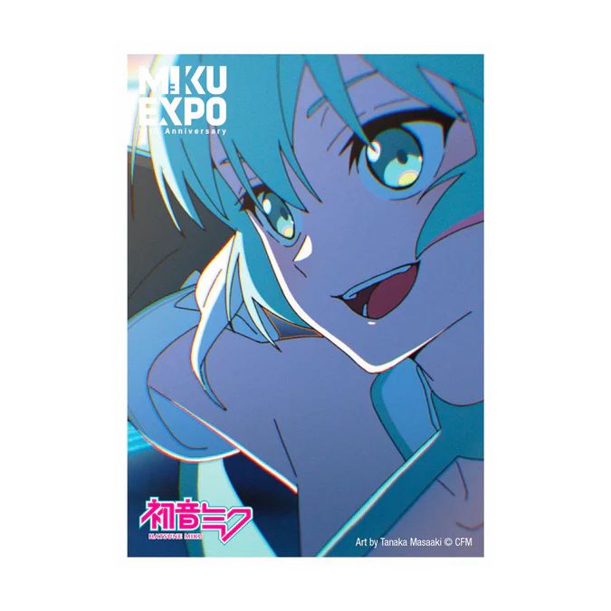 Hatsune Miku: Deck Protector Sleeves 100 Count - 10th Anniversary Flight Deck