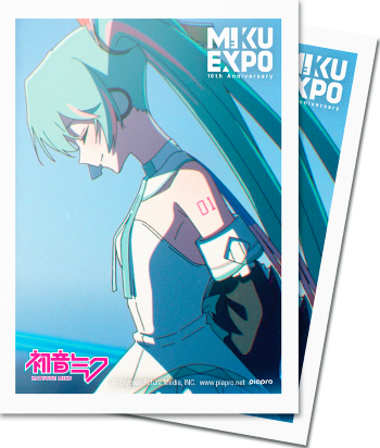 Hatsune Miku: Deck Protector Sleeves 100 Count - 10th Anniversary Patience