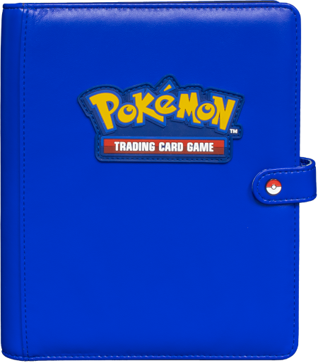 Pokémon: 4 Pocket Snap Binder - Blue