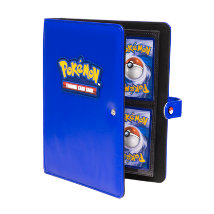 Pokémon: 4 Pocket Snap Binder - Blue