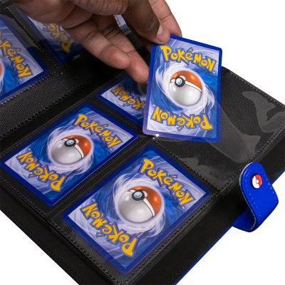 Pokémon: 4 Pocket Snap Binder - Blue