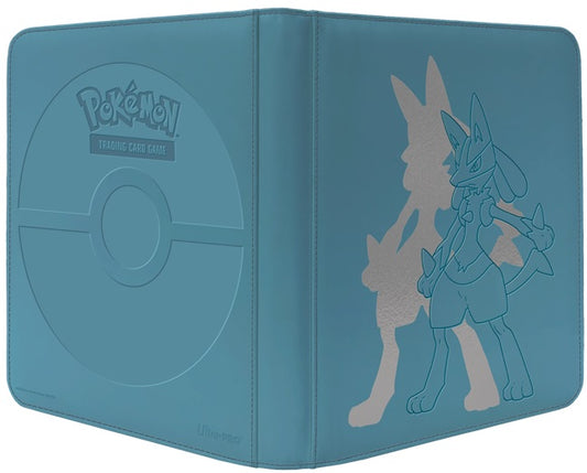 Pokémon: 12 Pocket Zippered Elite Series PRO Binder - Lucario