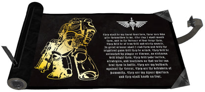 Warhammer 40,000: Space Marines Adeptus Astartes - Dice Scroll & Storage