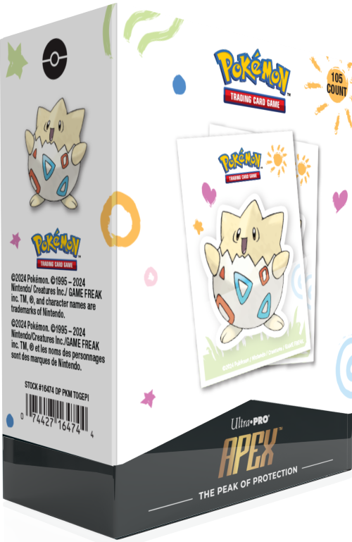 Pokémon  Apex Sleeves 105 Count - Togepi