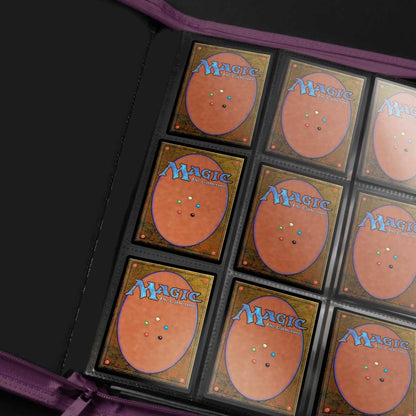 Ultra Pro: Vivid 9 Pocket Zippered PRO Binder - Midnight Plum