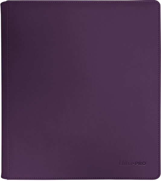 Ultra Pro: Vivid 12 Pocket Zippered PRO Binder - Midnight Plum