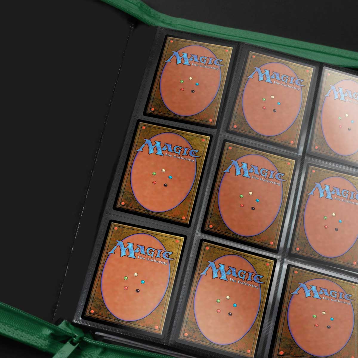 Ultra Pro: Vivid 9 Pocket Zippered PRO Binder - Cool Matcha