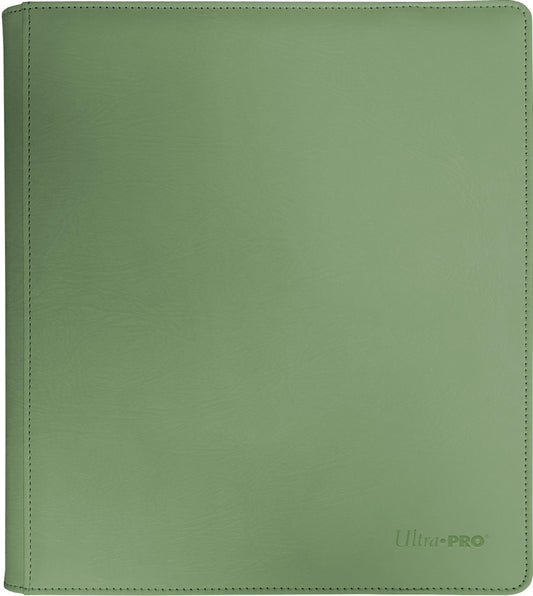 Ultra Pro: Vivid 12 Pocket Zippered PRO Binder - Cool Matcha