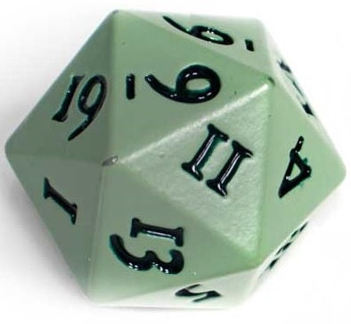 Ultra Pro: Vivid Heavy Metal D20 Vivid - Cool Matcha