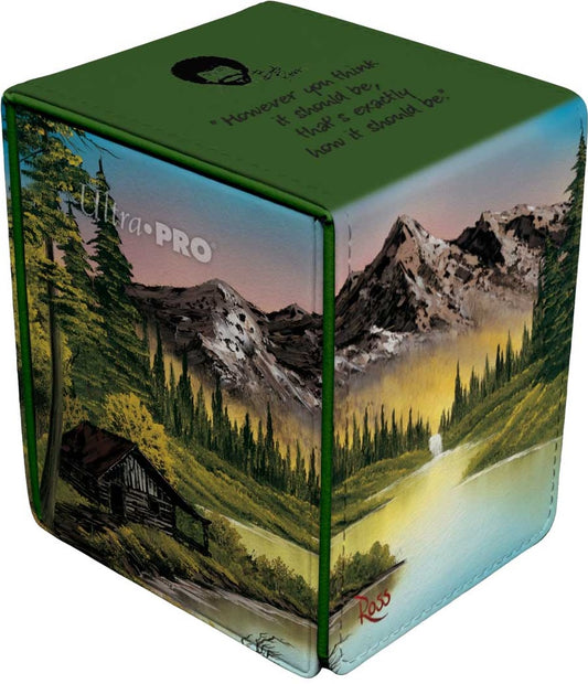 Ultra Pro: Alcove Flip Deck Box – Bob Ross Mountain Retreat