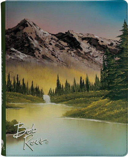 Ultra Pro: 9 Pocket Zippered PRO Binder - Bob Ross Mountain Retreat