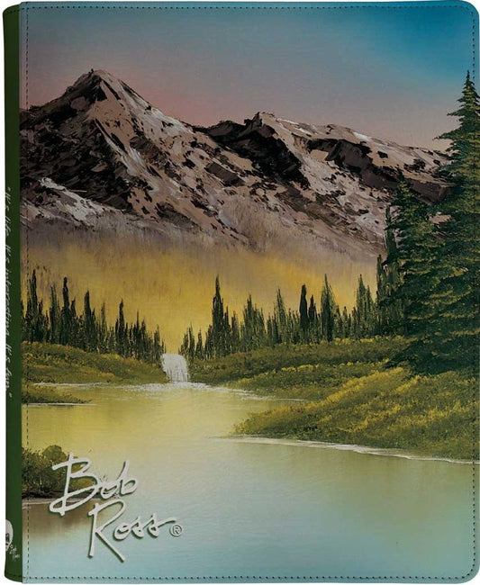 Ultra Pro: 9 Pocket Zippered PRO Binder - Bob Ross Mountain Retreat