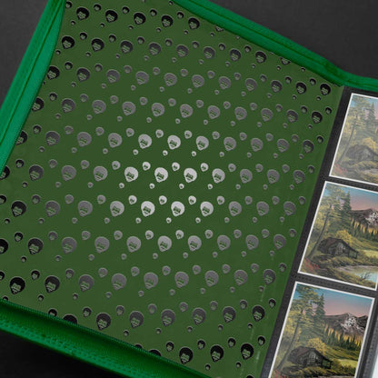 Ultra Pro: 9 Pocket Zippered PRO Binder - Bob Ross Mountain Retreat