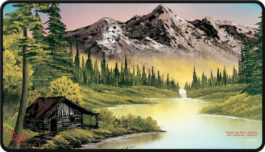 Ultra Pro: Stitched Playmat - Bob Ross Mountain Retreat